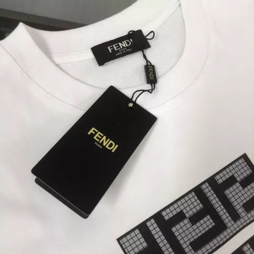 Replica Fendi T-Shirts Short Sleeved For Men #1328523 $42.00 USD for Wholesale