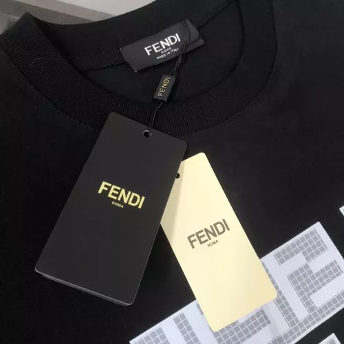 Replica Fendi T-Shirts Short Sleeved For Men #1328524 $42.00 USD for Wholesale