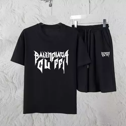 Cheap Balenciaga Fashion Tracksuits Short Sleeved For Unisex #1328555, $$56.00 USD On Balenciaga Fashion Tracksuits