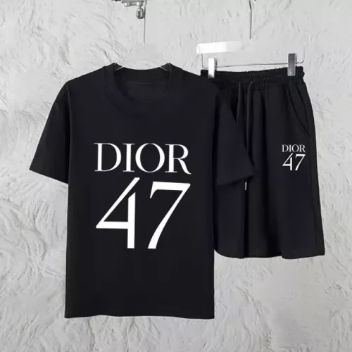 Cheap Christian Dior Tracksuits Short Sleeved For Unisex #1328583, $$56.00 USD On Christian Dior Tracksuits