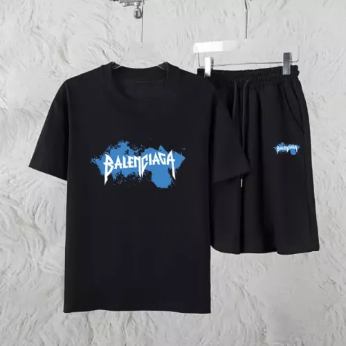 Cheap Balenciaga Fashion Tracksuits Short Sleeved For Unisex #1328587, $$56.00 USD On Balenciaga Fashion Tracksuits