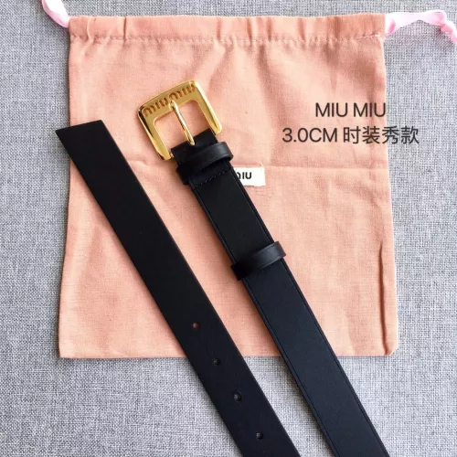 Replica MIU MIU AAA Quality Belts In 3.0cm For Women #1328592 $52.00 USD for Wholesale
