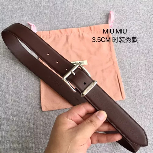 Cheap MIU MIU AAA Quality Belts In 3.5cm For Women #1328615, $$52.00 USD On MIU MIU AAA Quality Belts