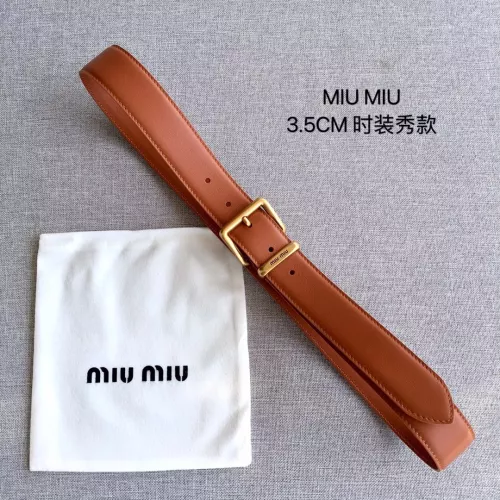 Cheap MIU MIU AAA Quality Belts In 3.5cm For Women #1328616, $$52.00 USD On MIU MIU AAA Quality Belts