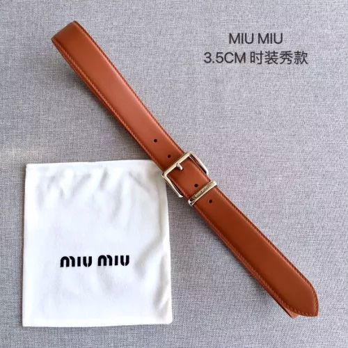 Cheap MIU MIU AAA Quality Belts In 3.5cm For Women #1328617, $$52.00 USD On MIU MIU AAA Quality Belts