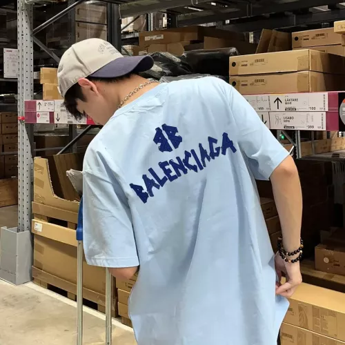 Replica Balenciaga T-Shirts Short Sleeved For Unisex #1328683 $88.00 USD for Wholesale