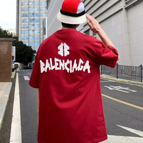 Replica Balenciaga T-Shirts Short Sleeved For Unisex #1328685 $88.00 USD for Wholesale