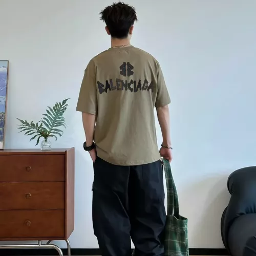 Replica Balenciaga T-Shirts Short Sleeved For Unisex #1328687 $88.00 USD for Wholesale