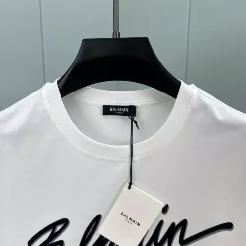 Replica Balmain T-Shirts Short Sleeved For Unisex #1328718 $68.00 USD for Wholesale
