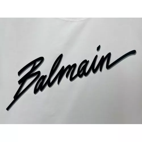 Replica Balmain T-Shirts Short Sleeved For Unisex #1328718 $68.00 USD for Wholesale
