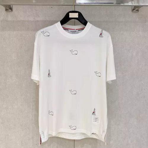 Cheap Thom Browne TB T-Shirts Short Sleeved For Unisex #1328748, $$85.00 USD On Thom Browne TB T-Shirts
