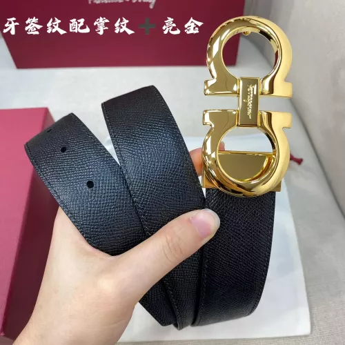 Replica Salvatore Ferragamo AAA Quality Belts In 3.5cm For Men #1328817 $56.00 USD for Wholesale