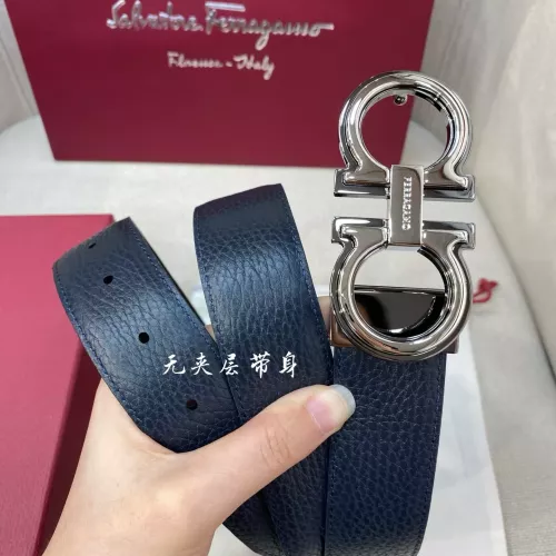 Replica Salvatore Ferragamo AAA Quality Belts In 3.5cm For Men #1328823 $56.00 USD for Wholesale
