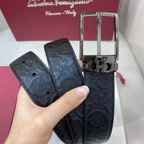 Replica Salvatore Ferragamo AAA Quality Belts In 3.5cm For Men #1328837 $56.00 USD for Wholesale