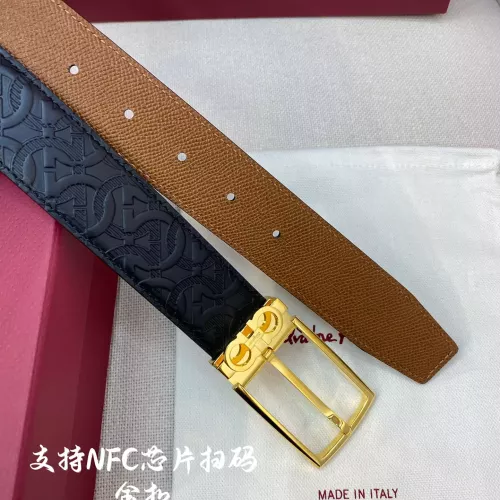 Replica Salvatore Ferragamo AAA Quality Belts In 3.5cm For Men #1328838 $56.00 USD for Wholesale