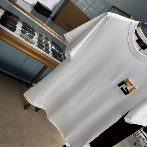 Replica Fendi T-Shirts Short Sleeved For Unisex #1328840 $82.00 USD for Wholesale
