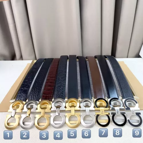 Replica Salvatore Ferragamo AAA Quality Belts In 3.5cm For Men #1328869 $56.00 USD for Wholesale