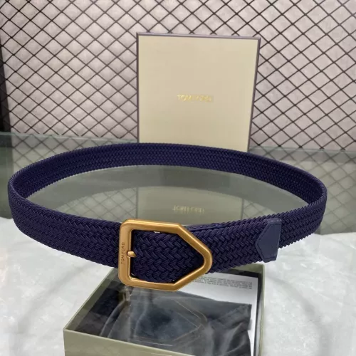 Replica Tom Ford AAA Quality Belts In 3.5cm For Men #1328942 $64.00 USD for Wholesale