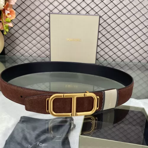 Replica Tom Ford AAA Quality Belts In 3.5cm For Men #1328950 $64.00 USD for Wholesale