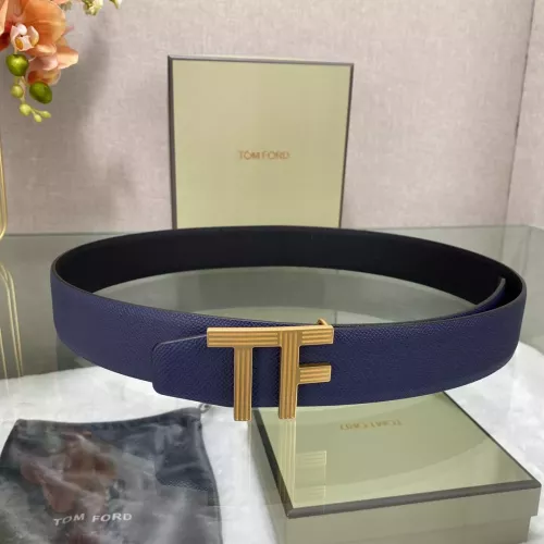 Replica Tom Ford AAA Quality Belts In 4.0cm For Men #1328995 $68.00 USD for Wholesale