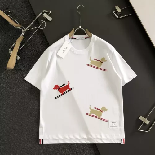 Cheap Thom Browne TB T-Shirts Short Sleeved For Men #1329003, $$80.00 USD On Thom Browne TB T-Shirts