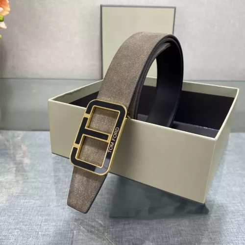 Replica Tom Ford AAA Quality Belts In 4.0cm For Men #1329013 $68.00 USD for Wholesale