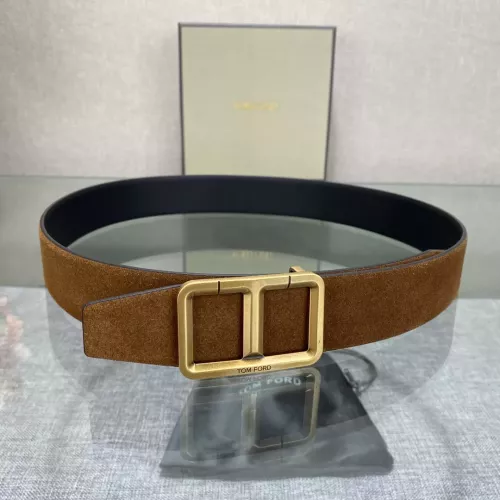 Replica Tom Ford AAA Quality Belts In 4.0cm For Men #1329014 $68.00 USD for Wholesale