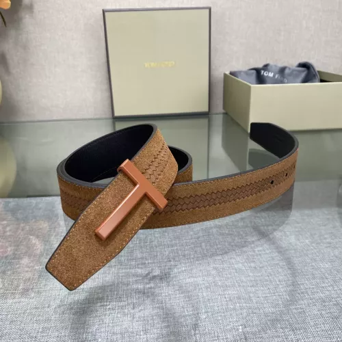 Replica Tom Ford AAA Quality Belts In 4.0cm For Men #1329022 $68.00 USD for Wholesale