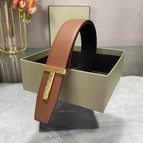 Replica Tom Ford AAA Quality Belts In 4.0cm For Men #1329041 $64.00 USD for Wholesale
