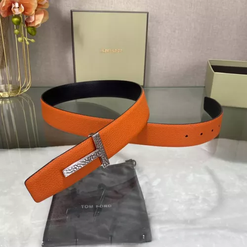 Replica Tom Ford AAA Quality Belts In 4.0cm For Men #1329044 $64.00 USD for Wholesale