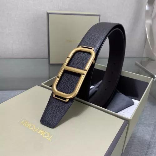 Replica Tom Ford AAA Quality Belts In 4.0cm For Men #1329049 $64.00 USD for Wholesale