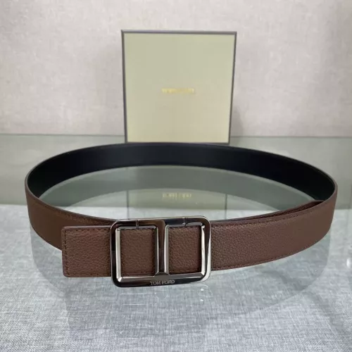 Replica Tom Ford AAA Quality Belts In 4.0cm For Men #1329057 $64.00 USD for Wholesale