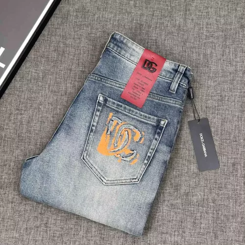 Cheap Dolce &amp; Gabbana D&amp;G Jeans For Men #1329085, $$100.00 USD On Dolce &amp; Gabbana D&amp;G Jeans