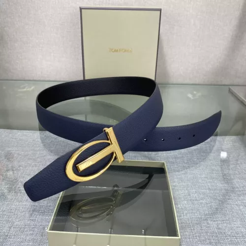 Replica Tom Ford AAA Quality Belts In 4.0cm For Men #1329092 $64.00 USD for Wholesale