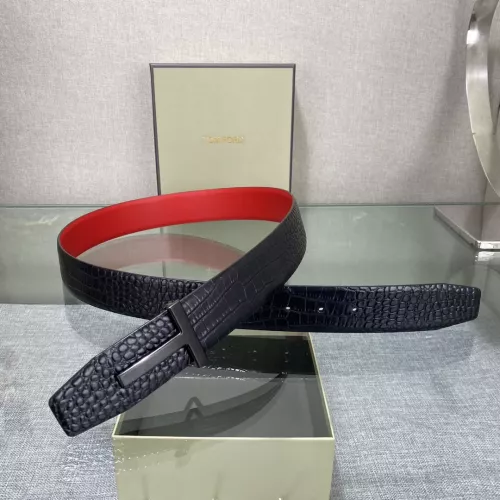 Replica Tom Ford AAA Quality Belts In 4.0cm For Men #1329097 $64.00 USD for Wholesale