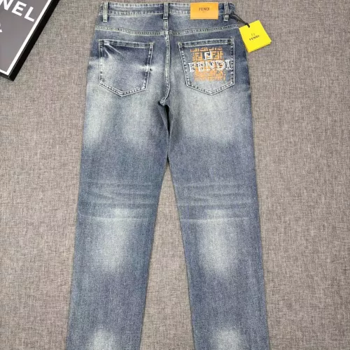 Replica Fendi Jeans For Men #1329103 $100.00 USD for Wholesale
