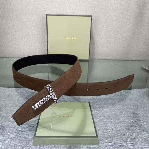 Replica Tom Ford AAA Quality Belts In 4.0cm For Men #1329123 $64.00 USD for Wholesale