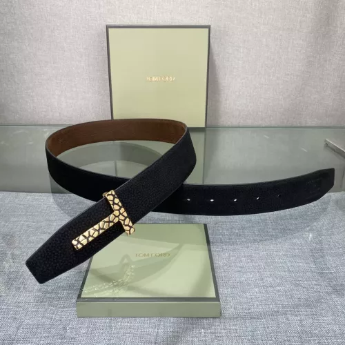 Replica Tom Ford AAA Quality Belts In 4.0cm For Men #1329124 $64.00 USD for Wholesale