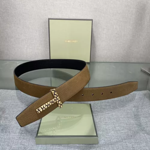 Replica Tom Ford AAA Quality Belts In 4.0cm For Men #1329129 $64.00 USD for Wholesale
