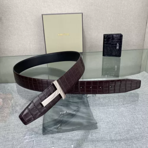 Replica Tom Ford AAA Quality Belts In 4.0cm For Men #1329136 $64.00 USD for Wholesale