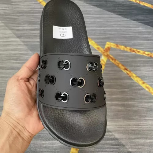 Replica Gucci Slippers For Men #1329238 $52.00 USD for Wholesale