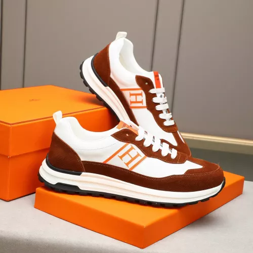 Replica Hermes Casual Shoes For Men #1329306 $80.00 USD for Wholesale