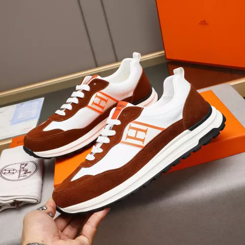 Replica Hermes Casual Shoes For Men #1329306 $80.00 USD for Wholesale