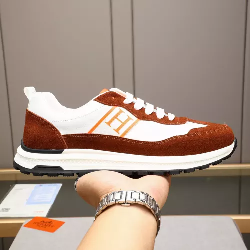Replica Hermes Casual Shoes For Men #1329306 $80.00 USD for Wholesale