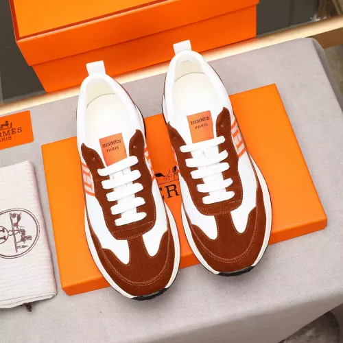Replica Hermes Casual Shoes For Men #1329306 $80.00 USD for Wholesale