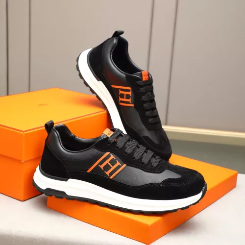 Replica Hermes Casual Shoes For Men #1329307 $80.00 USD for Wholesale