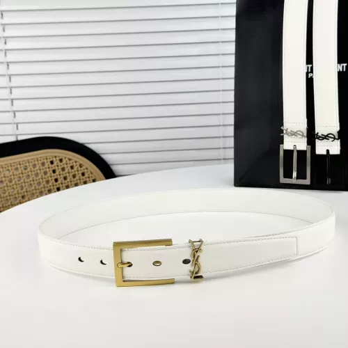 Cheap Yves Saint Laurent AAA Quality Belts In 3.0cm For Women #1329395, $$45.00 USD On Yves Saint Laurent AAA Quality Belts