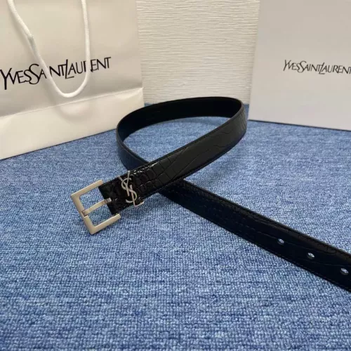 Cheap Yves Saint Laurent AAA Quality Belts In 3.0cm For Women #1329398, $$45.00 USD On Yves Saint Laurent AAA Quality Belts