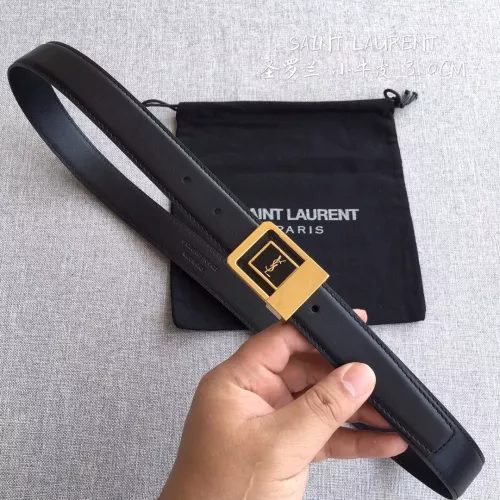 Cheap Yves Saint Laurent AAA Quality Belts In 3.0cm For Women #1329418, $$52.00 USD On Yves Saint Laurent AAA Quality Belts