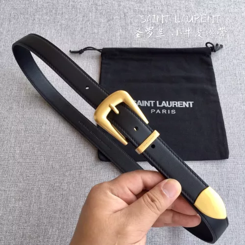 Cheap Yves Saint Laurent AAA Quality Belts In 3.0cm For Women #1329419, $$52.00 USD On Yves Saint Laurent AAA Quality Belts